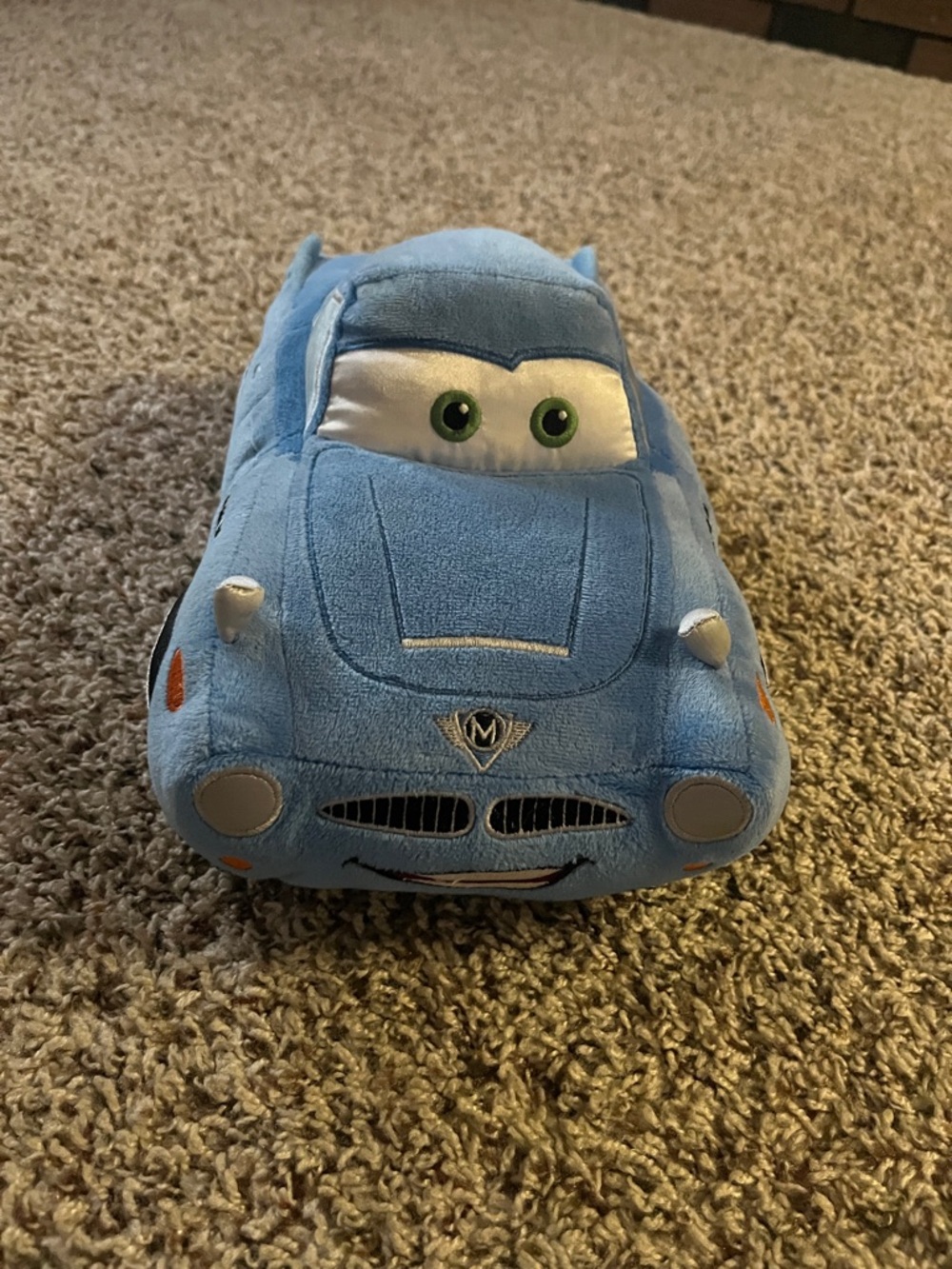 Finn Disney cars Plush Toy Car - Soft Kids Vehicle